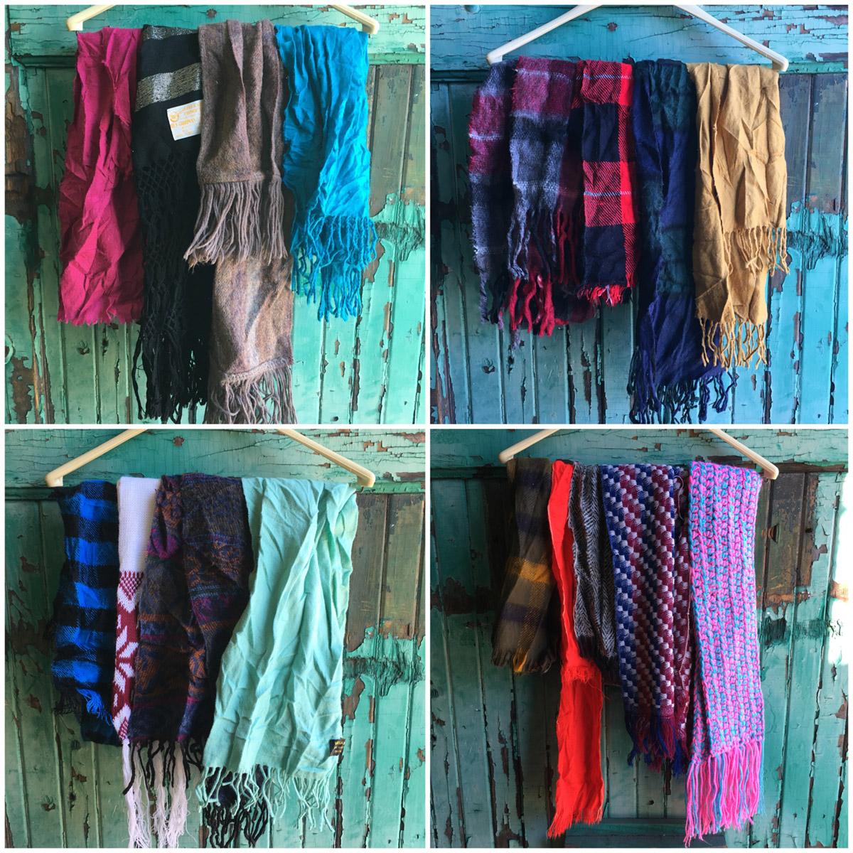 Winter Scarves (scarf) by the bundle Bulk Vintage Clothing